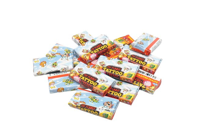 TATTOO TIGER BUBBLE GUM + TATTO