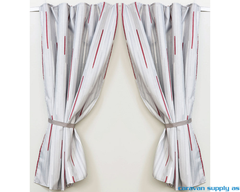 GARDINSETT TIL FIAMMA SMOKE/GRÅ