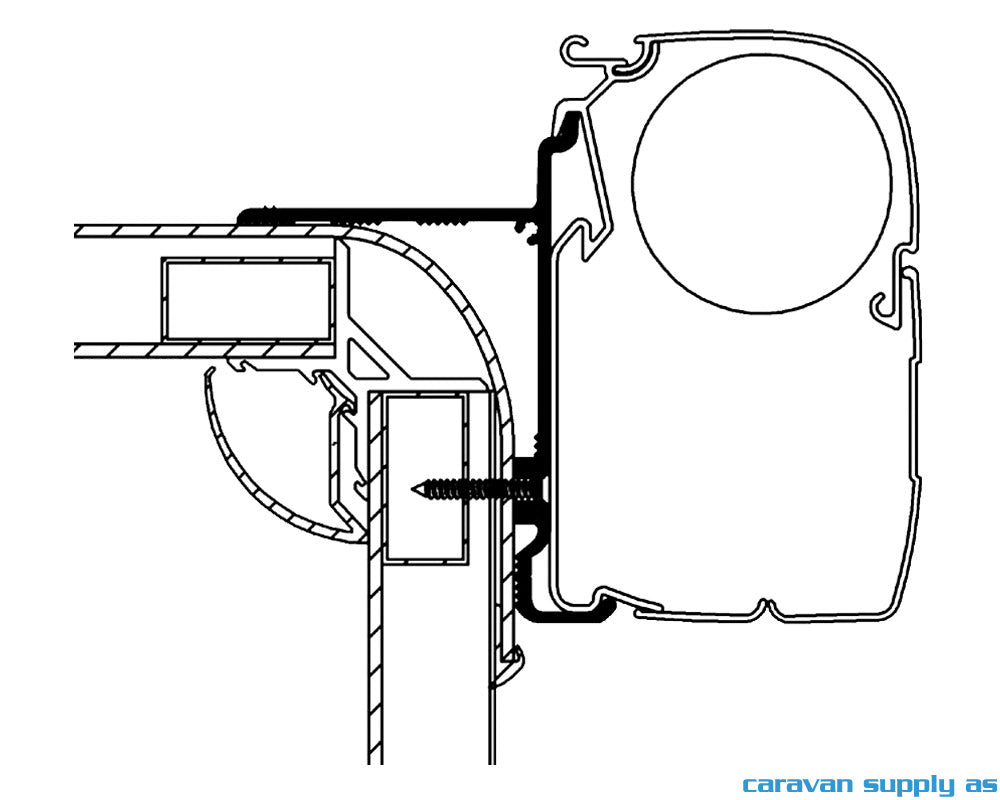 FESTE OMNISTOR 5/8-SERIE PILOTE EXPLORATEUR 400CM