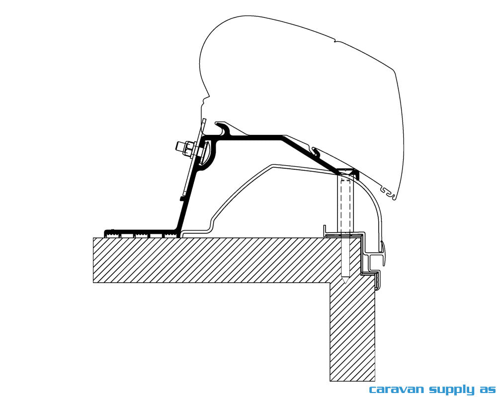 FESTE OMNISTOR 6/9-SERIE HOBBY CARAVAN>13 4STK 306