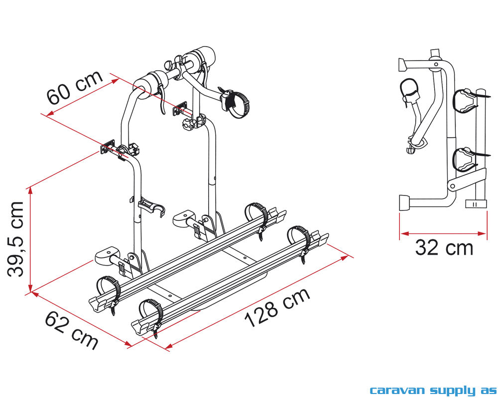 SYKKELSTATIV CARRY BIKE TRIGANO/CI/ROLLER TEAM