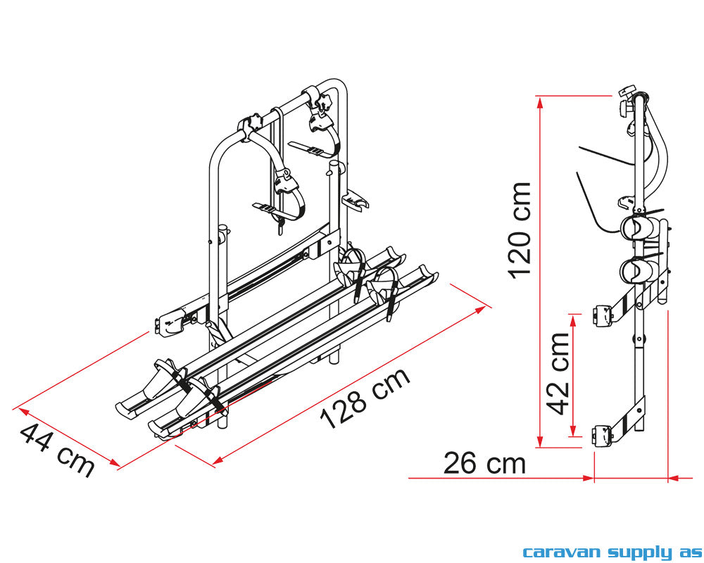 SYKKELSTATIV CARRY BIKE 200 DJ SPRINTER/CRAFTER>06