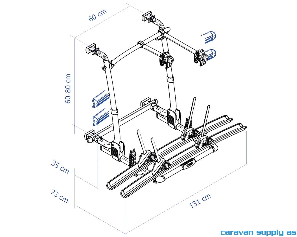 SYKKELSTATIV THULE EXCELLENT SHORT 309822