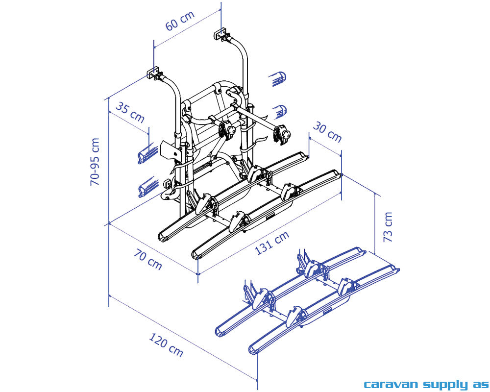 SYKKELSTATIV THULE LIFT