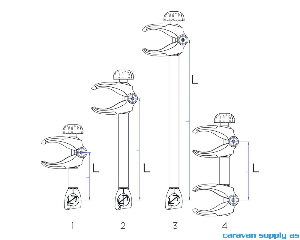HOLDER TIL THULE SYKKELSTATIV 1 M/LÅS