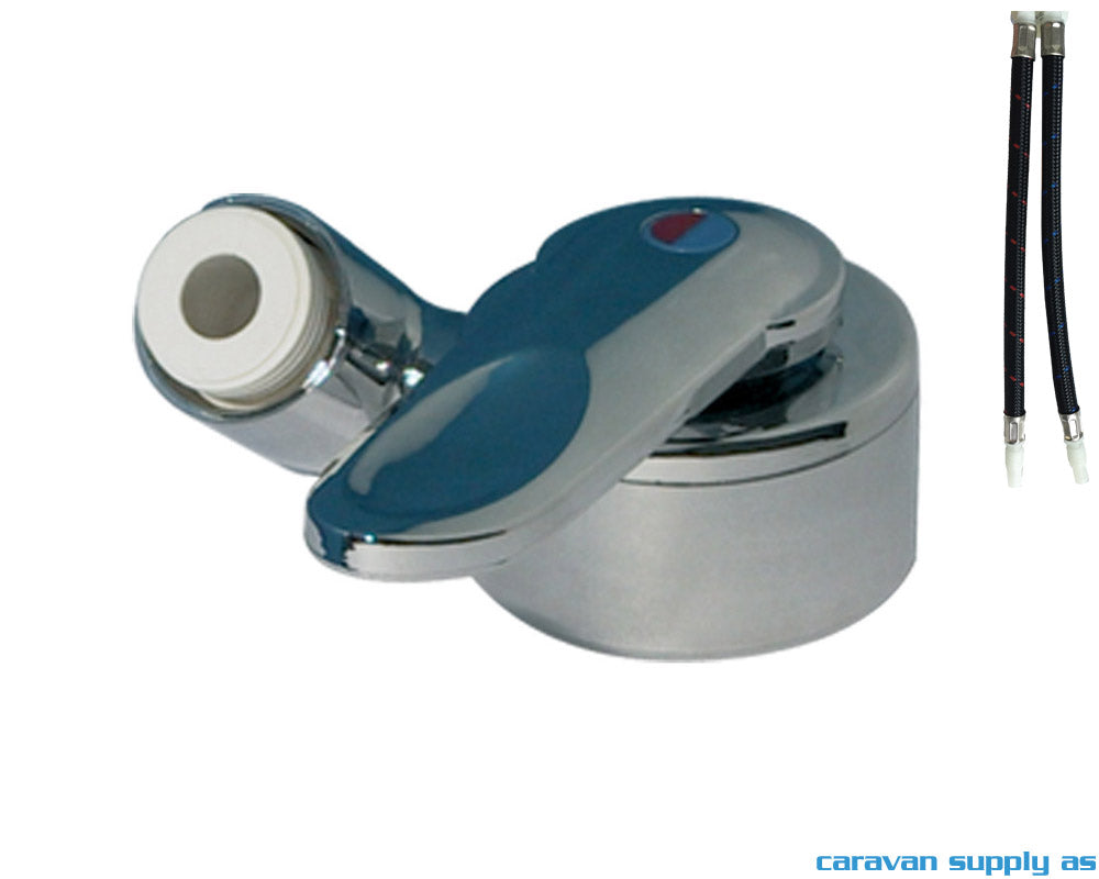 BLANDEBATTERI M/1/2"DUSJUT FLORENZ Ø33MM M/BRYTER