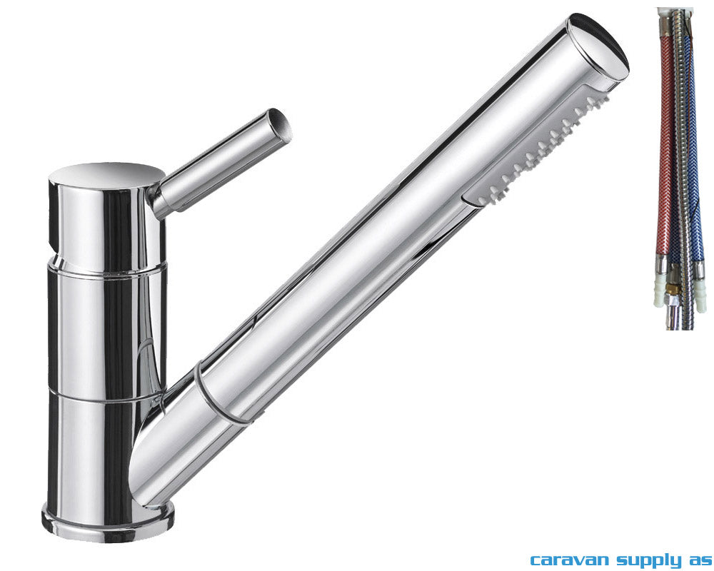 BLANDEBATTERI M/DUSJUTTREKK TREND E+TREND Ø36MM M/