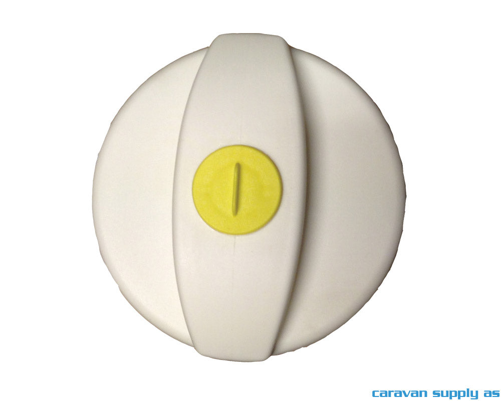 SKRULOKK TIL VANNPÅFYLLING H07 FW-SERIE HVIT