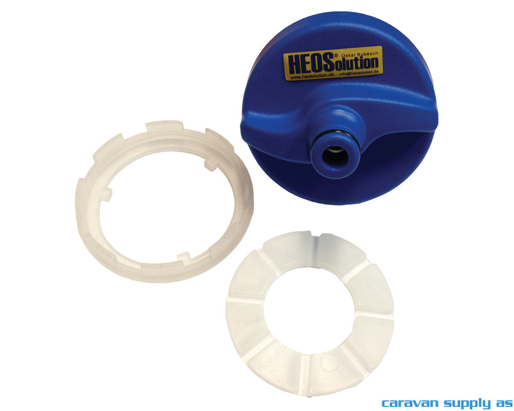 SKRULOKK TIL VANNPÅFYLLING M/GARDENAKOBLING HEOS Ø