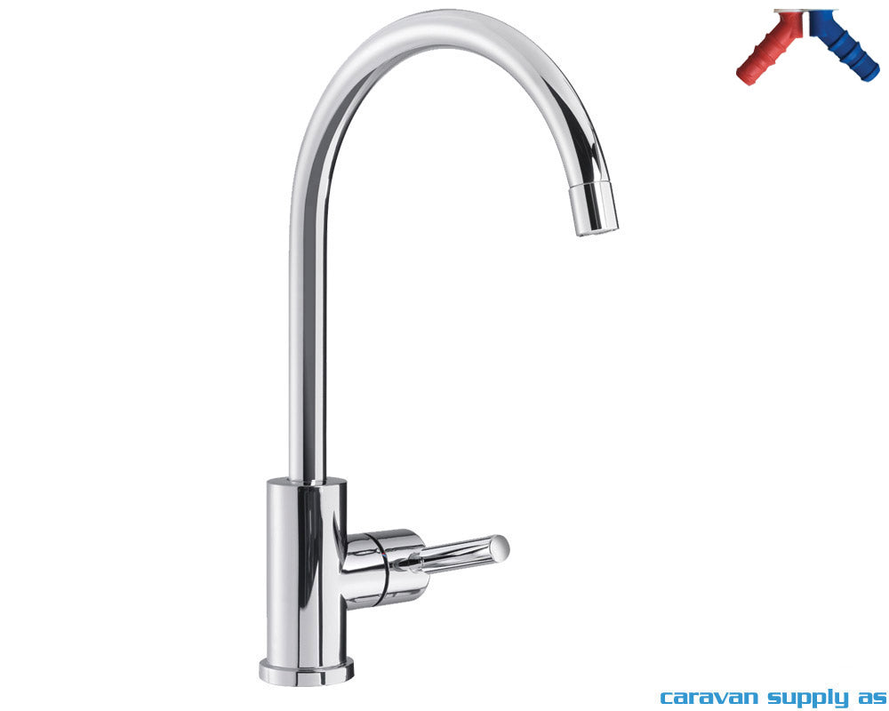 BLANDEBATTERI TREND S Ø33MM M/BRYTER R75MM KROM