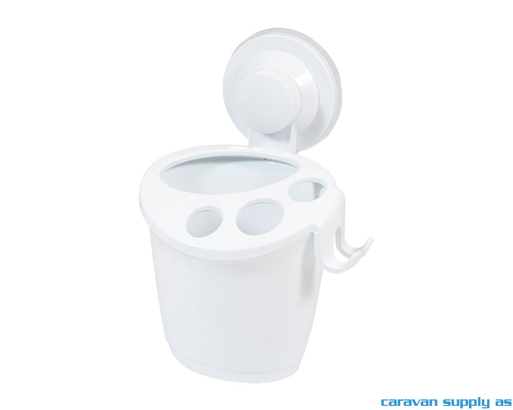 TANNBØRSTEHOLDER M/SUGEKOPP