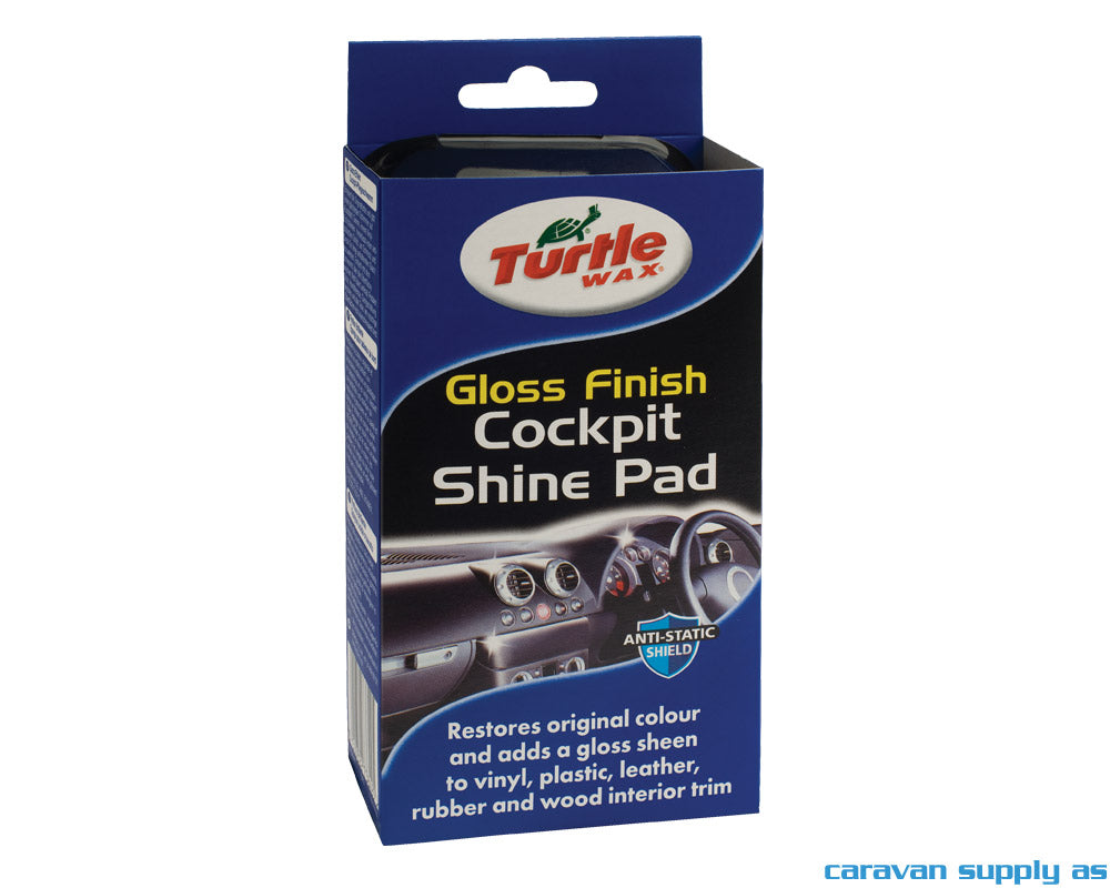 TURTLE WAX COCKPIT SHINE PAD INTERIØRFORNYER
