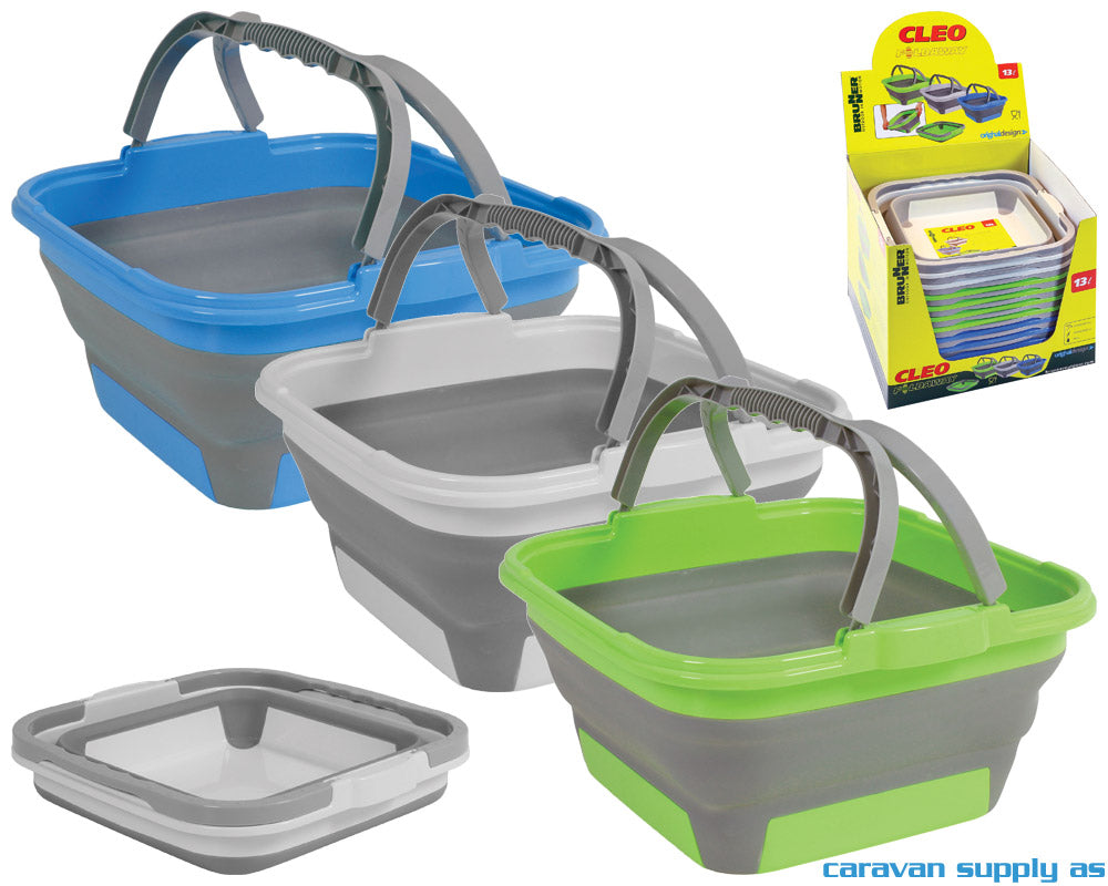 BØTTE BRUNNER CLEO FOLD-AWAY 13L KANTET