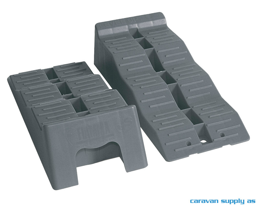 LEVEL UP FIAMMA 5TONN M/BAG GRÅ 2STK