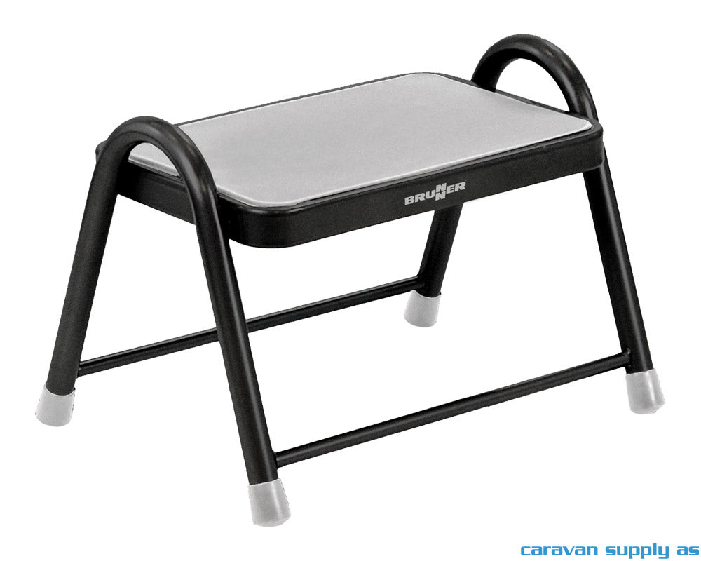 TRINN BRUNNER KING STEP ENKEL 43X30X31CM TÜV SVART