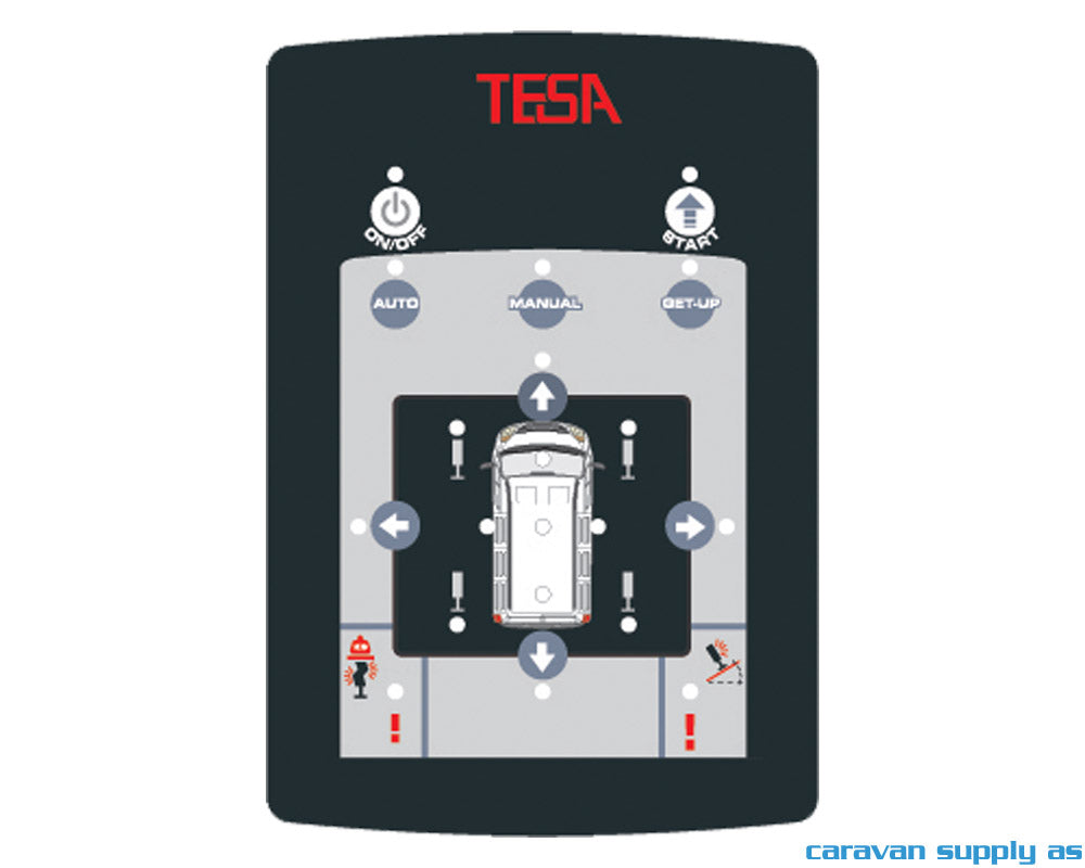 STØTTEBEN TESA AUTOLIFT 4 INKL. UNDERLAG
