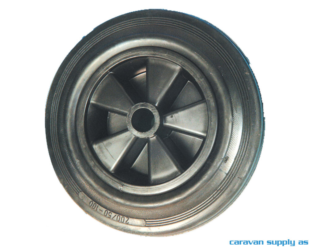 RESERVEHJUL TIL NESEHJUL KOMPAKT 200X50MM PLASTFEL