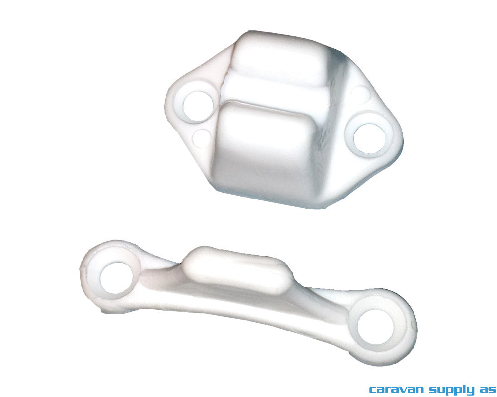 DØRHOLDER STREK HVIT