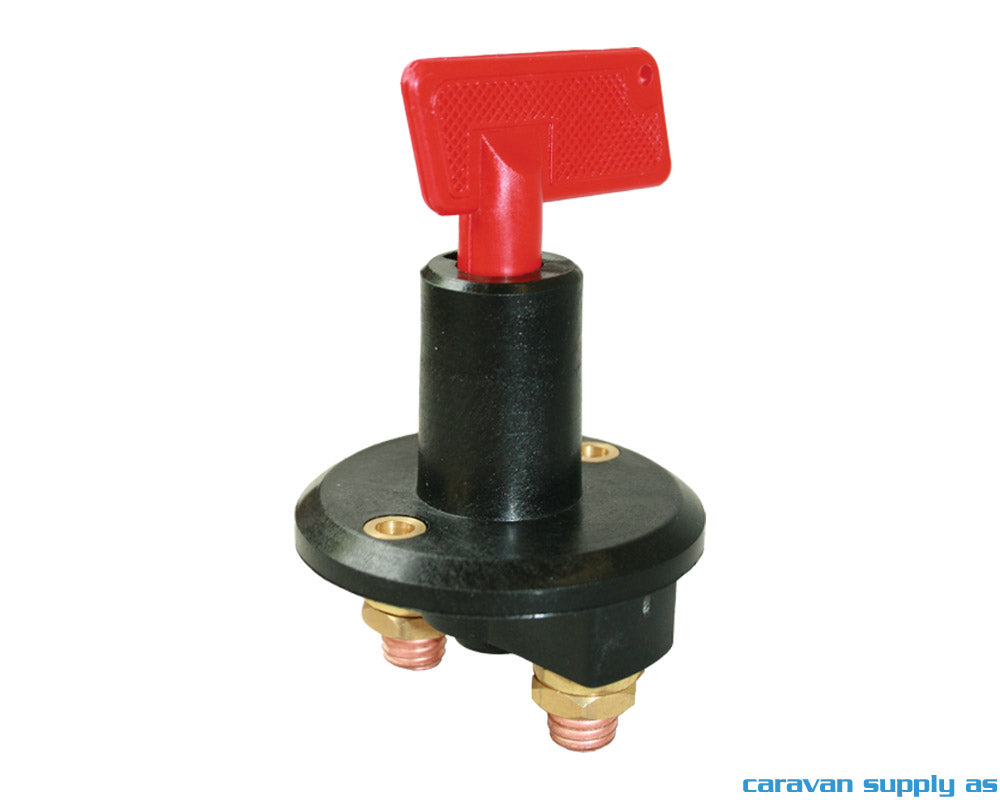 HOVEDSTRØMBRYTER 200A 12/24V M/NØKKEL