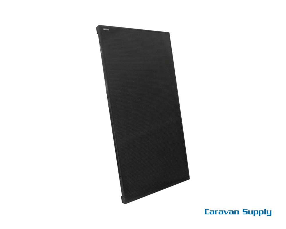 SOLCELLEPANEL BLACK SOLAR ALU 110W, 12V