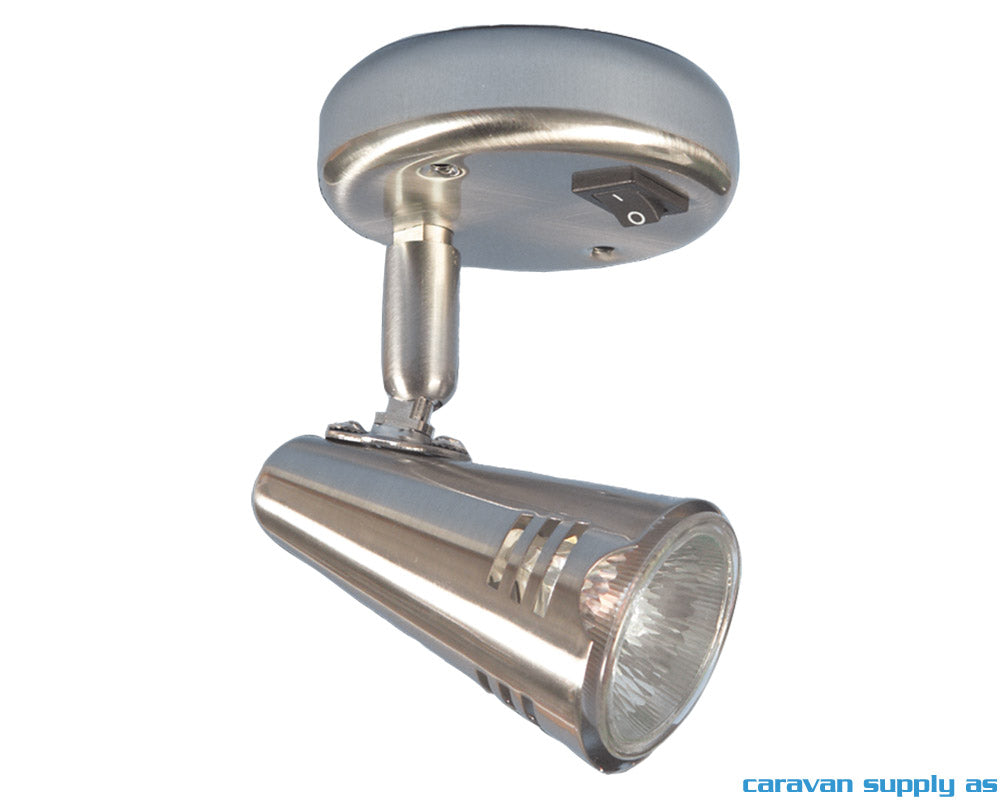 LAMPE ANNIKA M/1 SPOT+BRYTER 12V MATT KROM