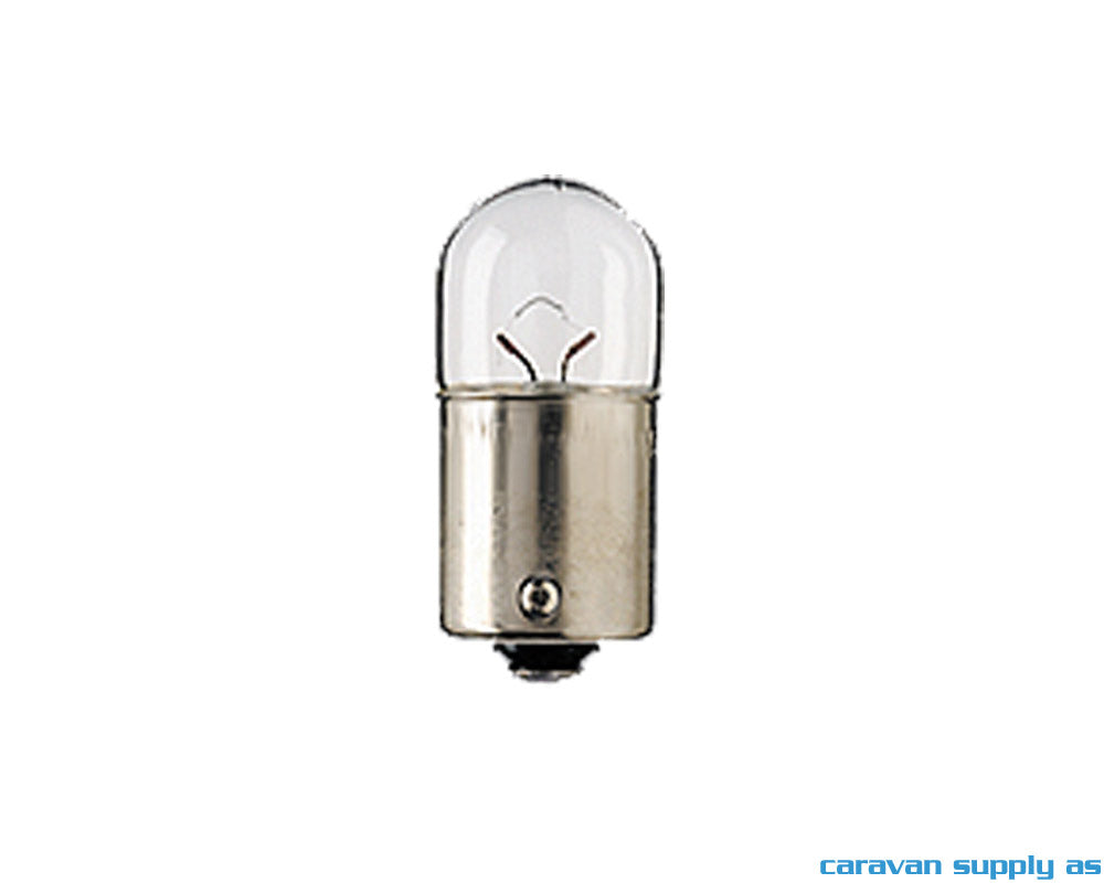 LYSPÆRE BA15S 15W 12V KLAR 2 PK