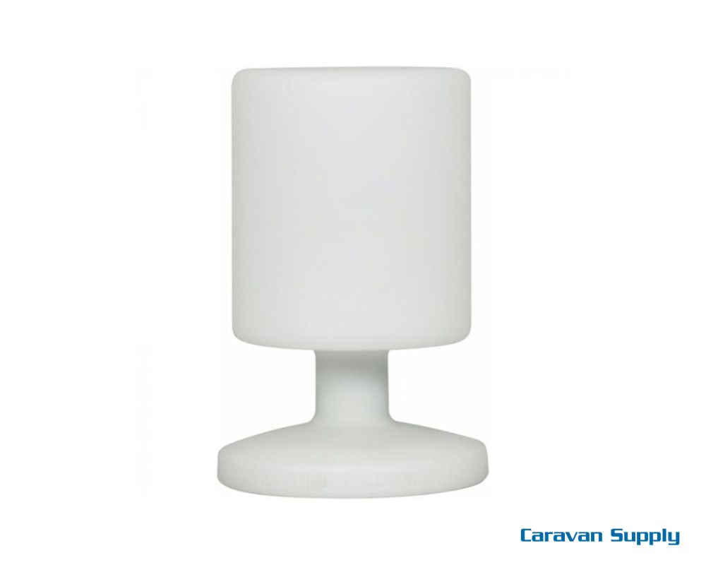 BORDLAMPE LED HVIT M/ FOT