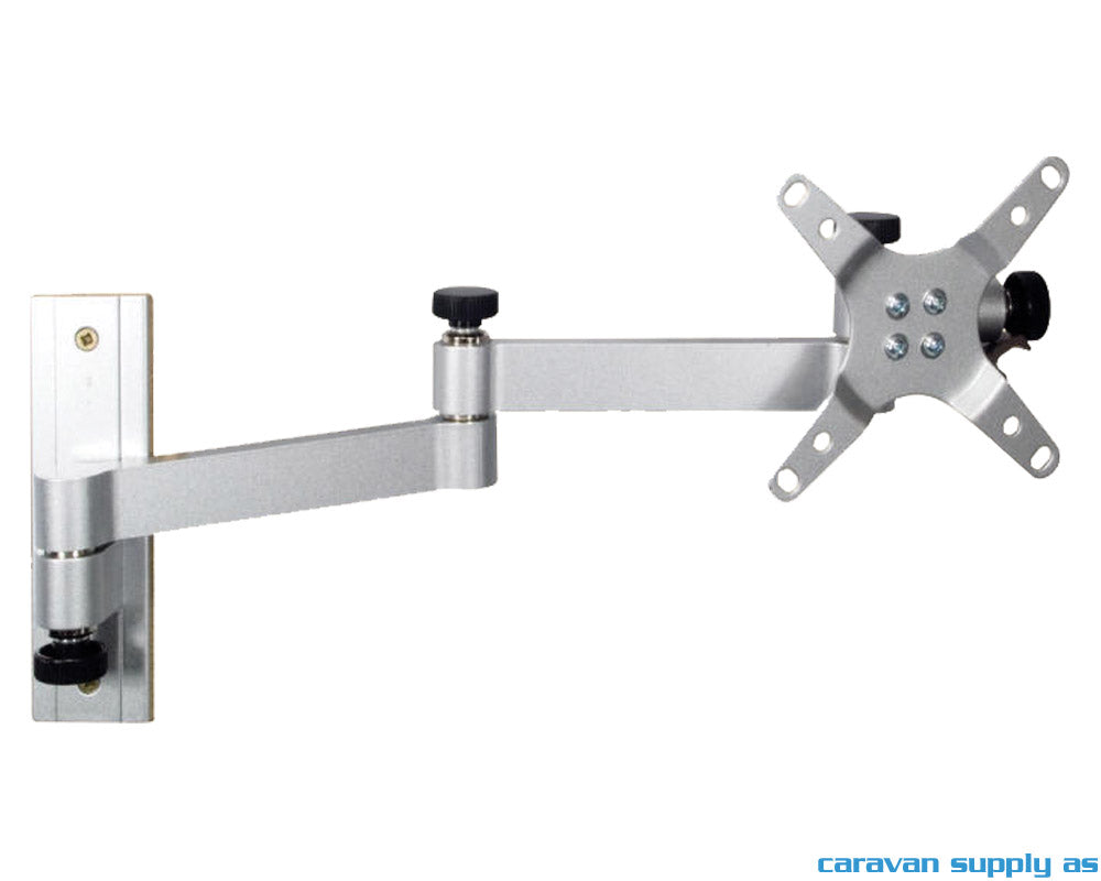 TV-FESTE CARBEST XL M/2 ARMER 16CM 30" 15KG ALU SØLVGRÅ