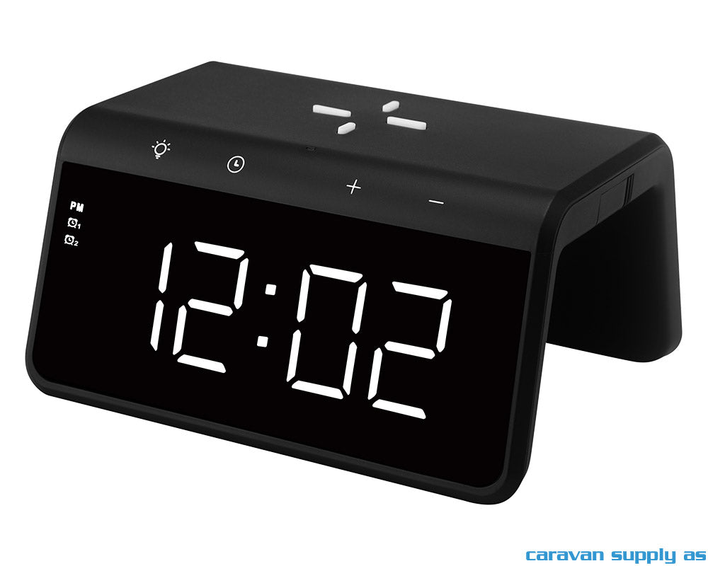 VEKKERKLOKKE AUDIX M/TRÅDLØS LADER