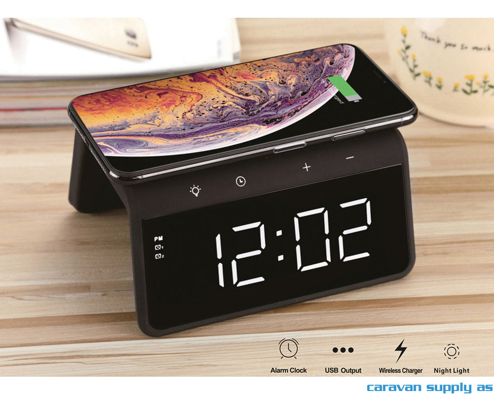 VEKKERKLOKKE AUDIX M/TRÅDLØS LADER