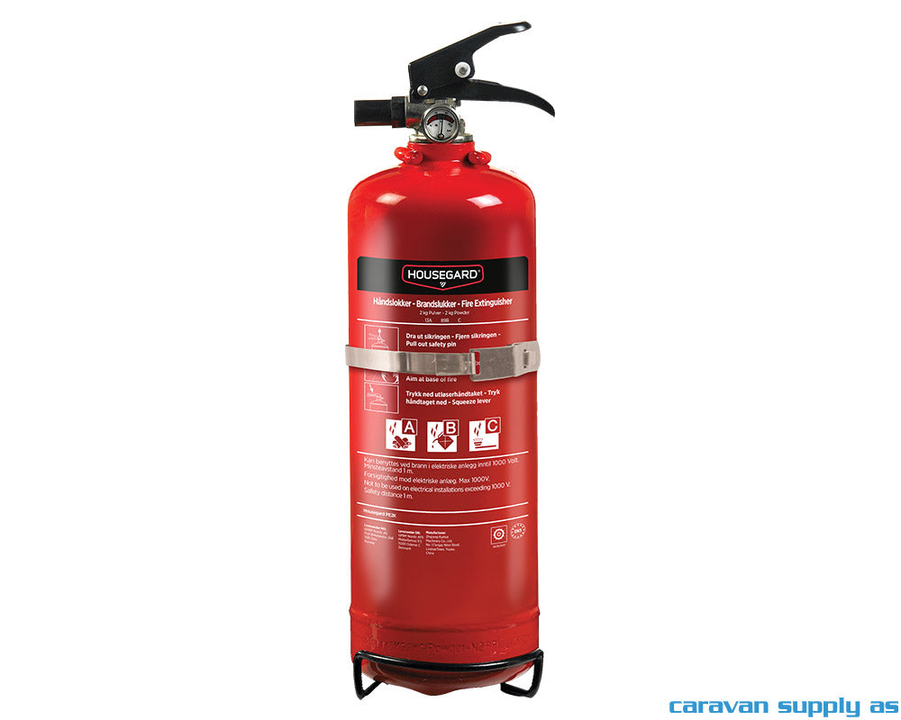 BRANNSLUKNINGSAPPARAT HOUSEGARD 2KG ABC U/SLANGE