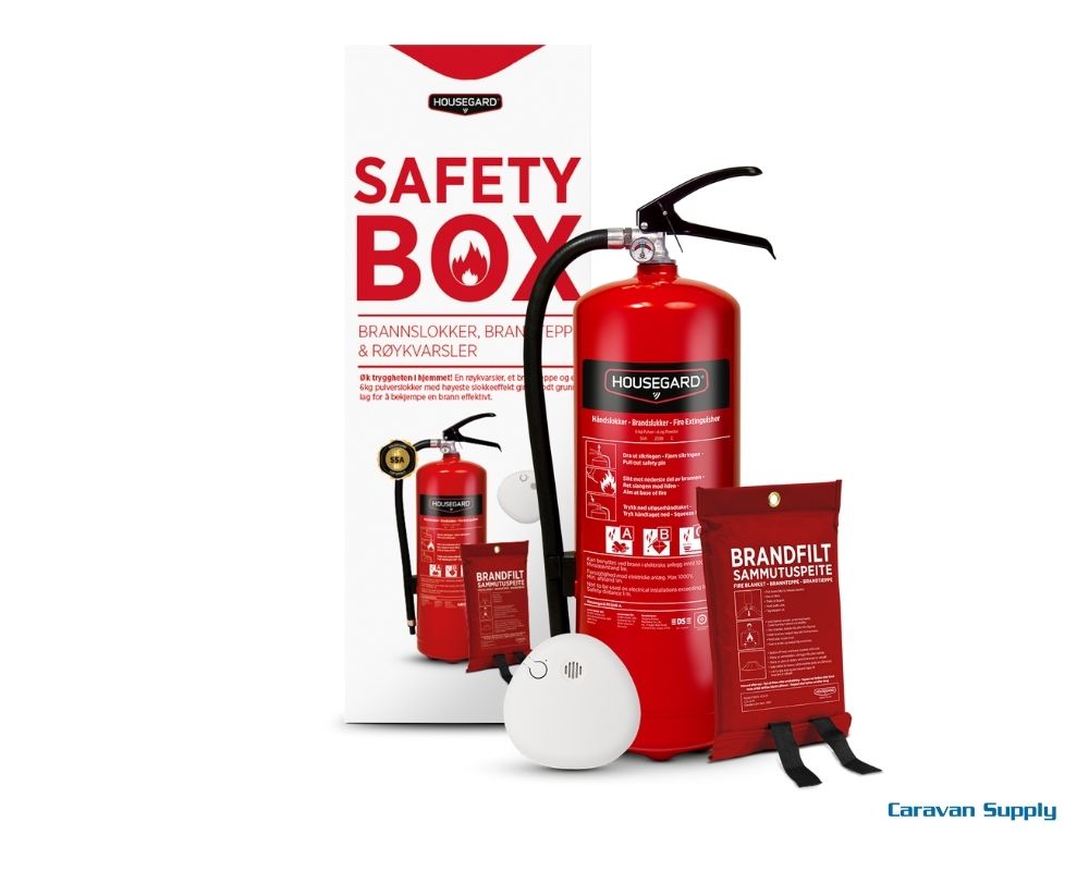 SAFETY BOX RØD