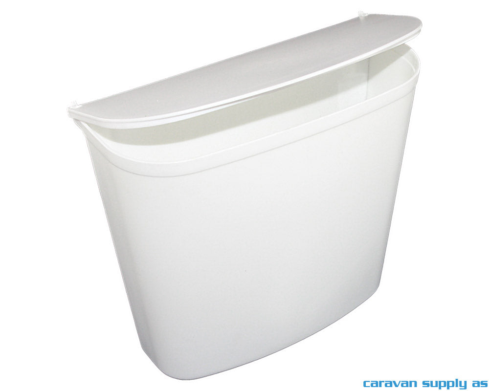 SØPPELKASSE LUCCA 4,5L M/VEGGFESTE 27X25X14CM