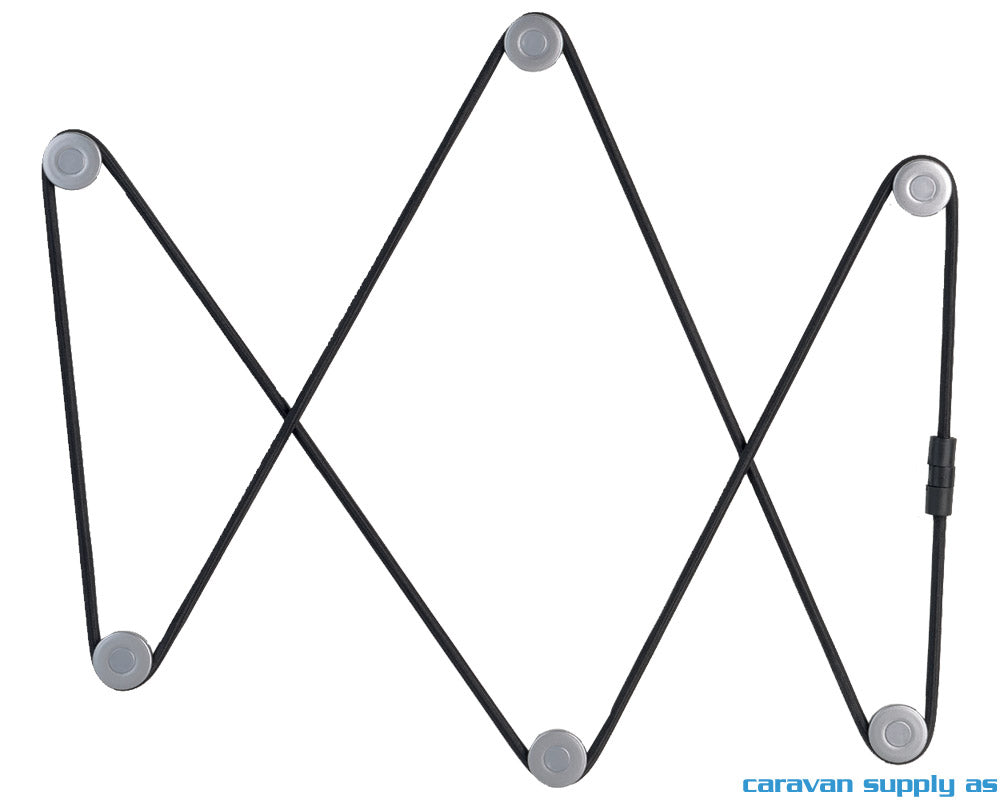 AVISHOLDER 2M GUMMIBÅND OG 6 FESTER