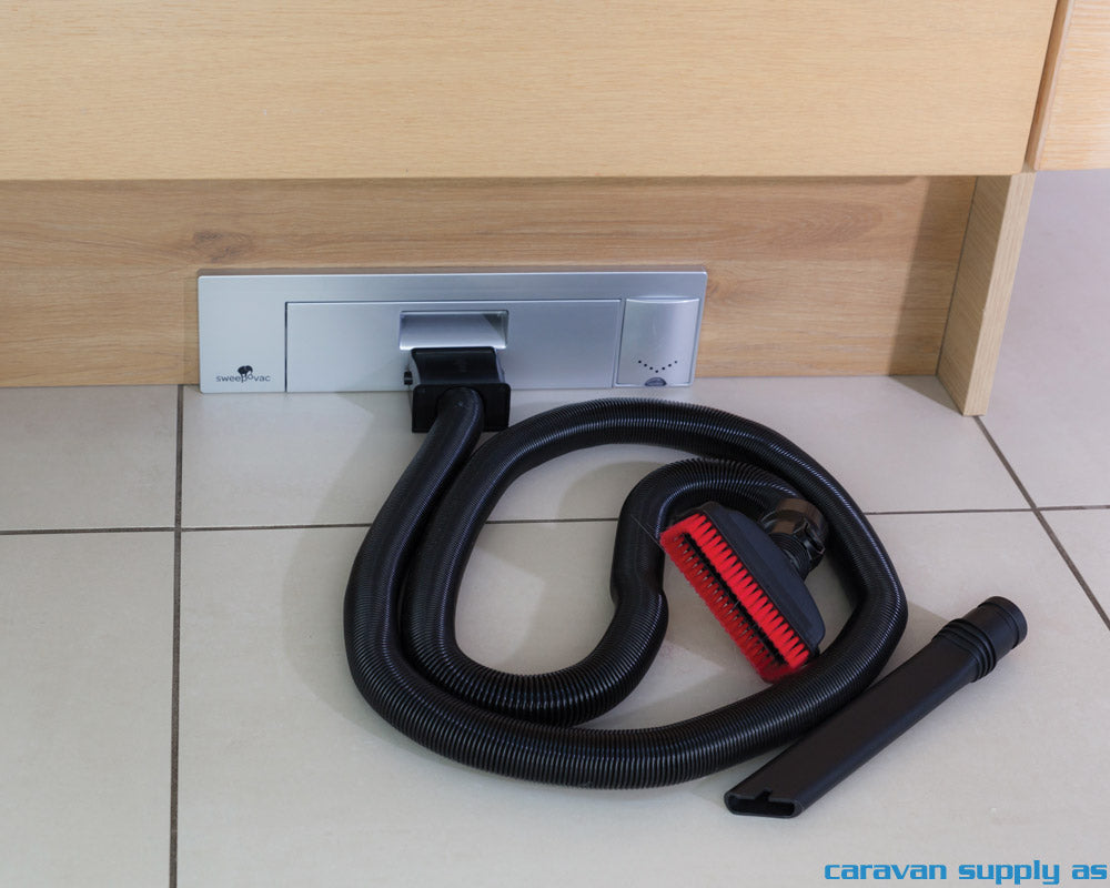 SOKKELSTØVSUGER M/SLANGESETT INKL. MUNNSTYKKER SØL