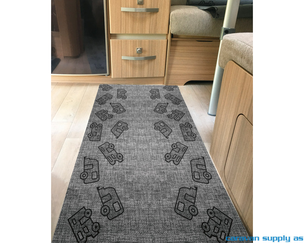 GULVTEPPE RUNNER KAMPER 52CM RULL Á 20M