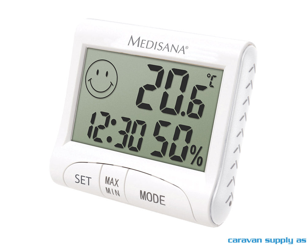 TERMOMETER/HYGROMETER MEDISANA INNE HVIT
