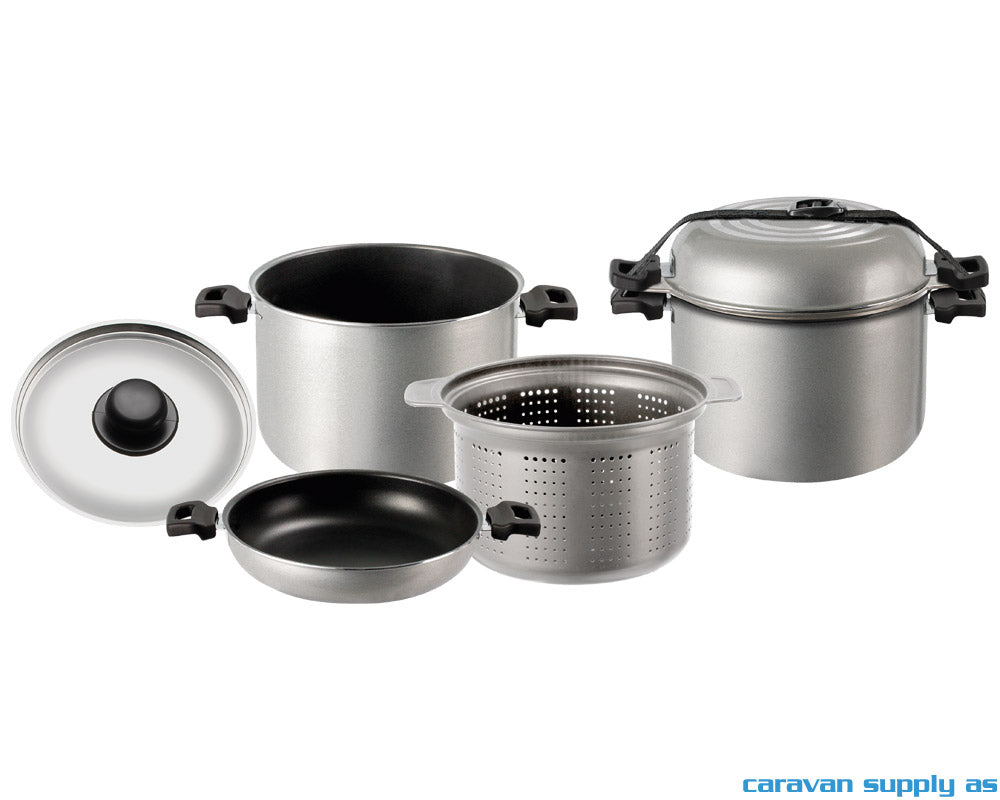 KJELESETT BRUNNER PASTA AL VOLO Ø20CM 4-DELER