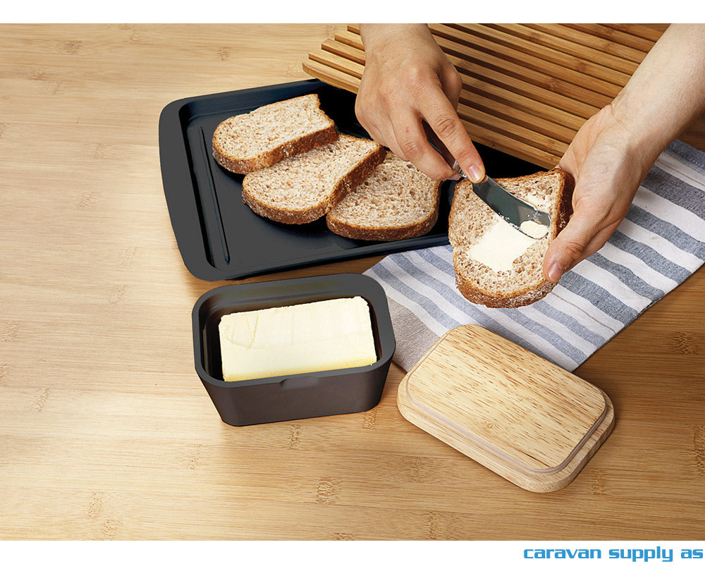 SMØRBOKS BRUNNER SVART