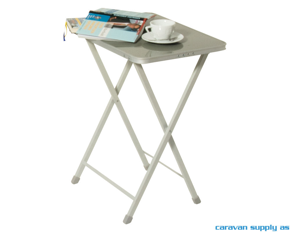 CAMPINGBORD BUTLER STÅL GRÅ