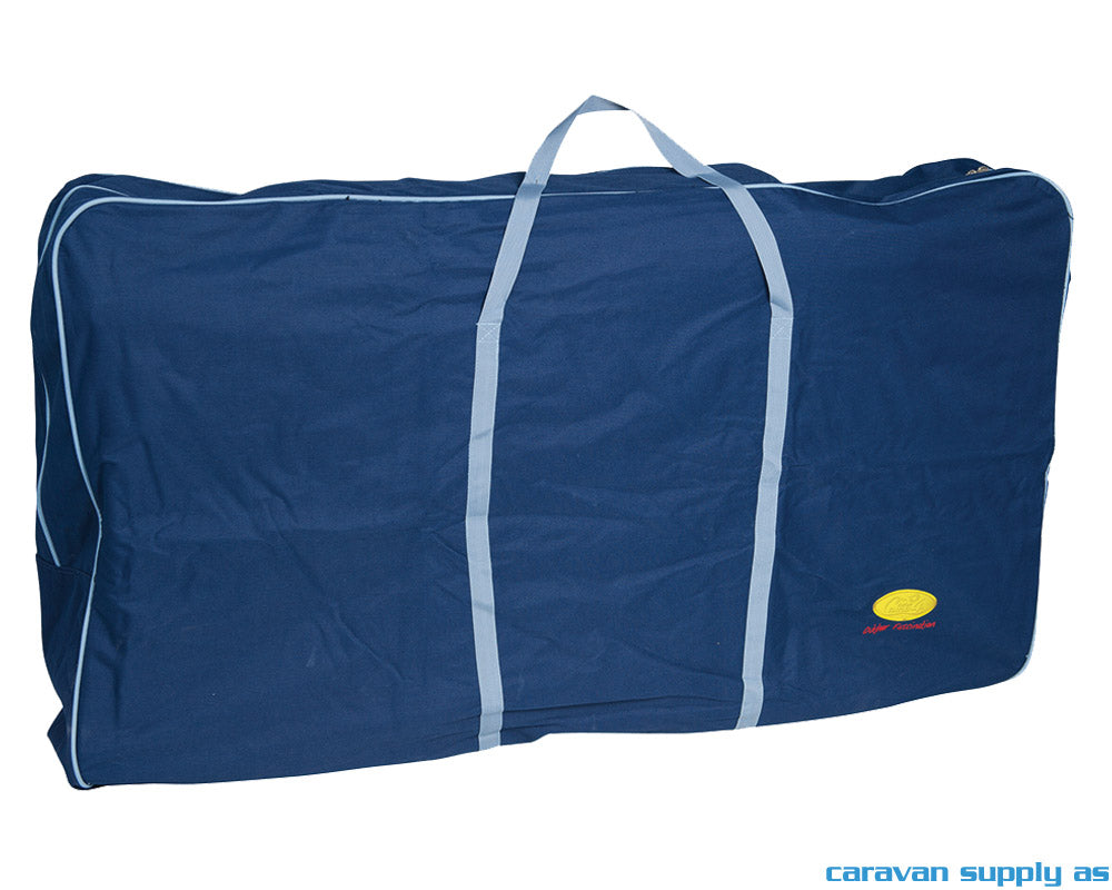 BAG M/GLIDELÅS TIL STOLER 116X60X20CM BLÅ