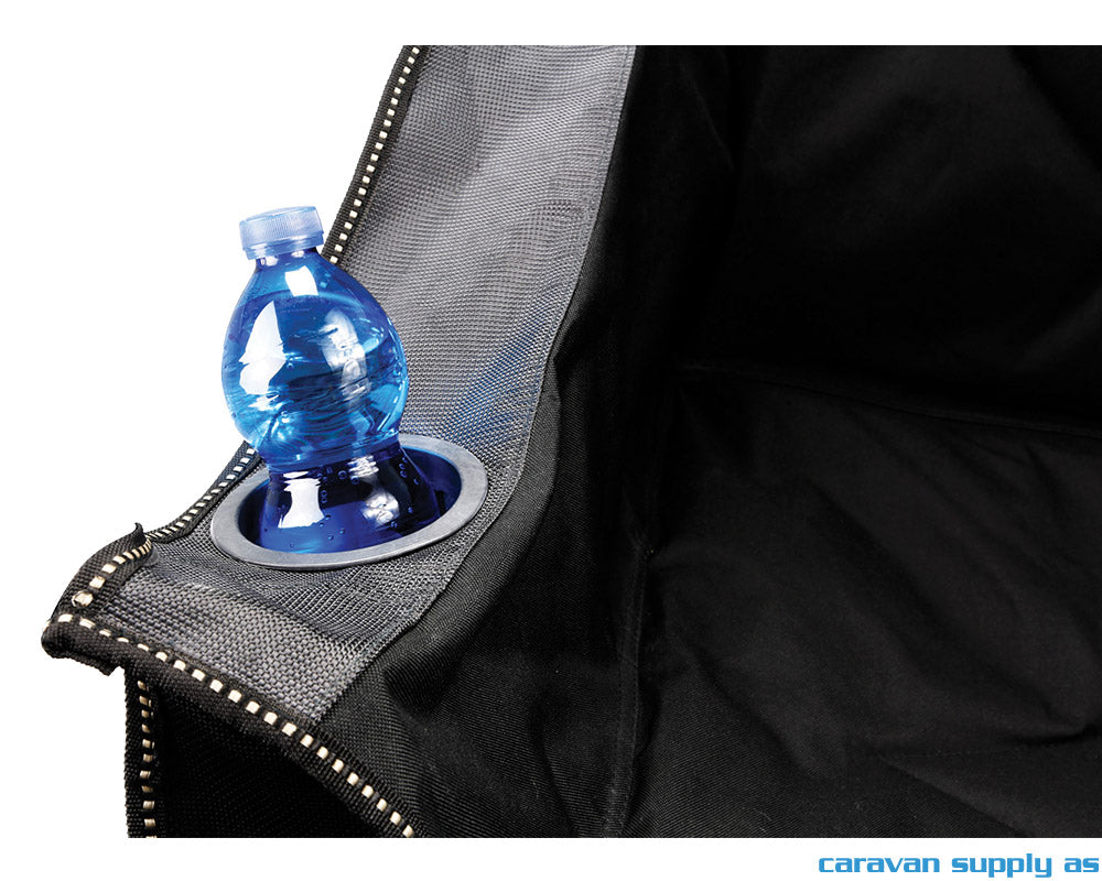 CAMPINGSTOL BRUNNER ACTION SOFA 3D POLSTRET SVART