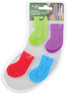 KLIPS TIL SOKKER 8 PK