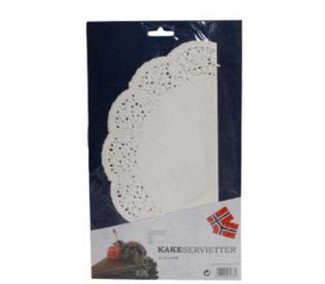 KAKESERVIETT RUND Ø 32 CM 6PK