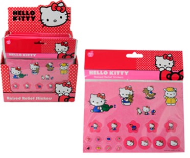 STICKERS 3D HELLO KITTY DISP