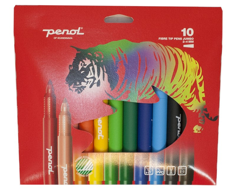 PENOL BARNETUSJ TYKKE 10 PK
