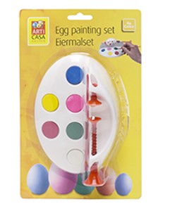 MALESKRIN MED EGGHOLDER