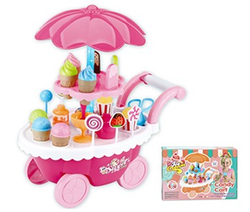 ISKREM VOGN MED LYS OG LYD