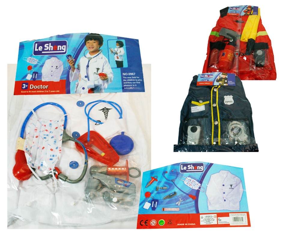 KOSTYMER TIL BARN 3 ASS