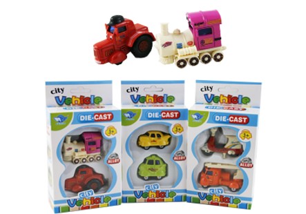 DIE CAST BIL 2 PK 1:64 3 ASS